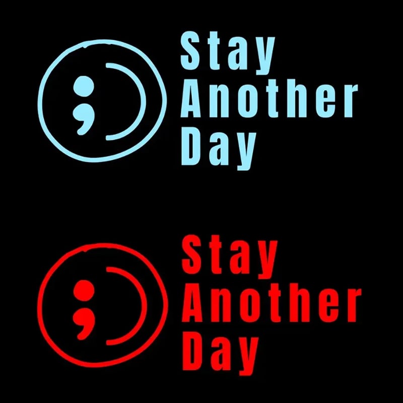 💥Buy 1 Get 1 Free -🎗️🚗 SAD Mental Health Awareness Car Decal