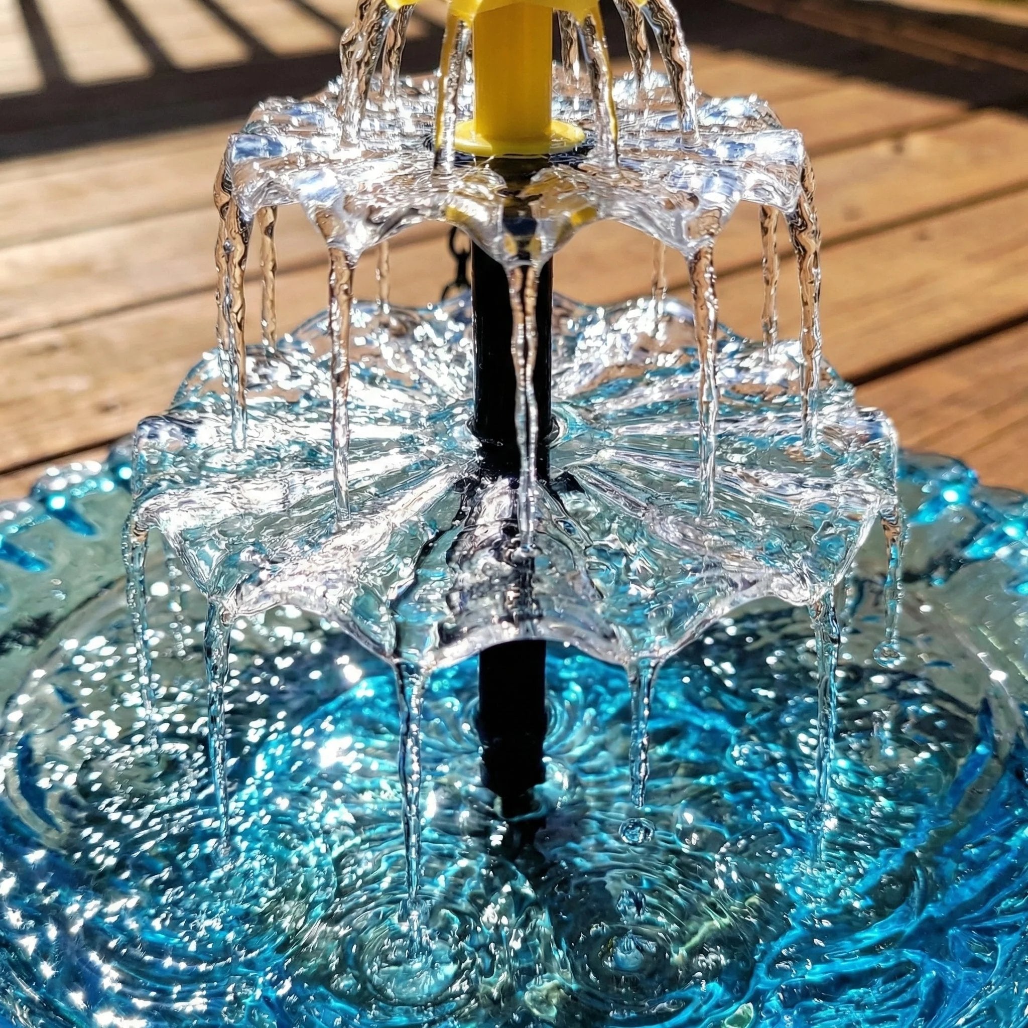 🌞Solar Cascade Hanging Bird Bath Fountain🐦️