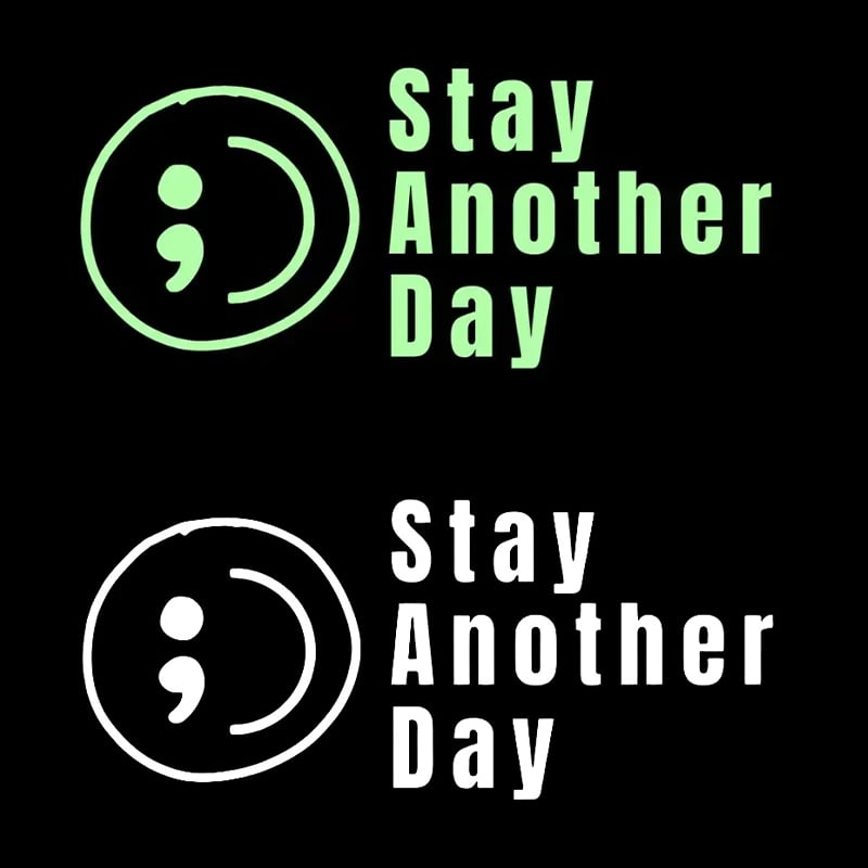 💥Buy 1 Get 1 Free -🎗️🚗 SAD Mental Health Awareness Car Decal