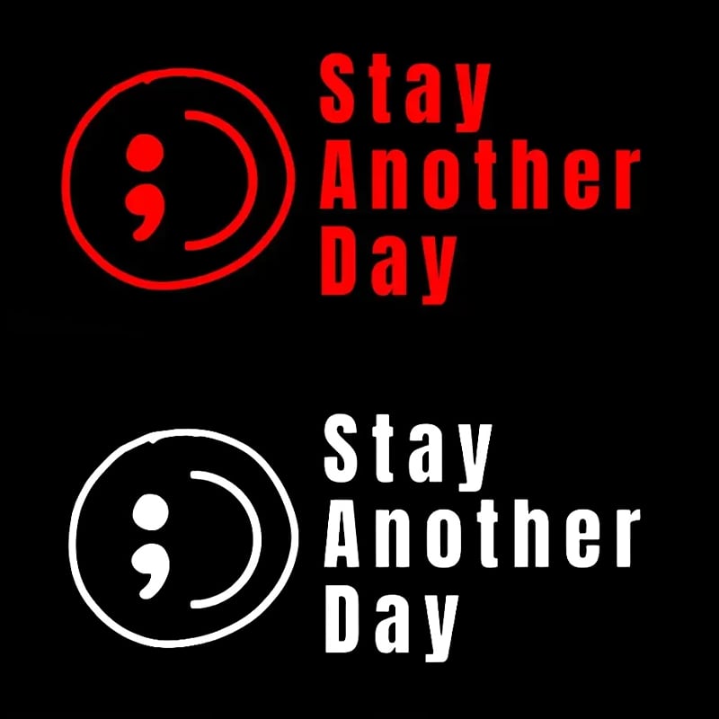 💥Buy 1 Get 1 Free -🎗️🚗 SAD Mental Health Awareness Car Decal