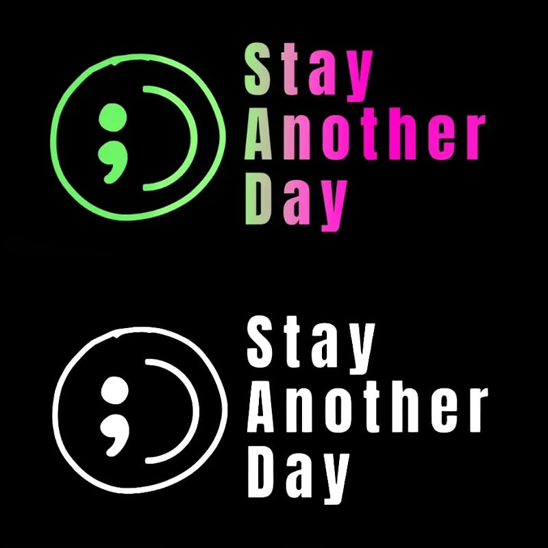 💥Buy 1 Get 1 Free -🎗️🚗 SAD Mental Health Awareness Car Decal