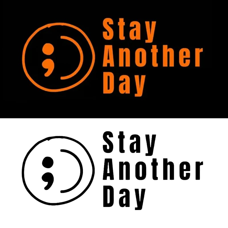 💥Buy 1 Get 1 Free -🎗️🚗 SAD Mental Health Awareness Car Decal