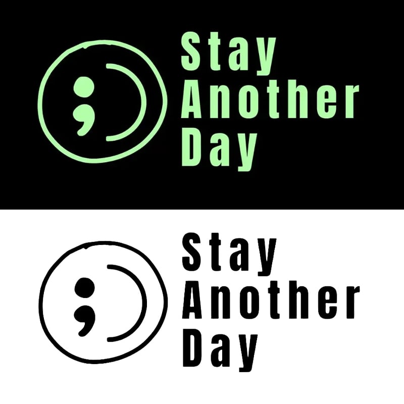💥Buy 1 Get 1 Free -🎗️🚗 SAD Mental Health Awareness Car Decal
